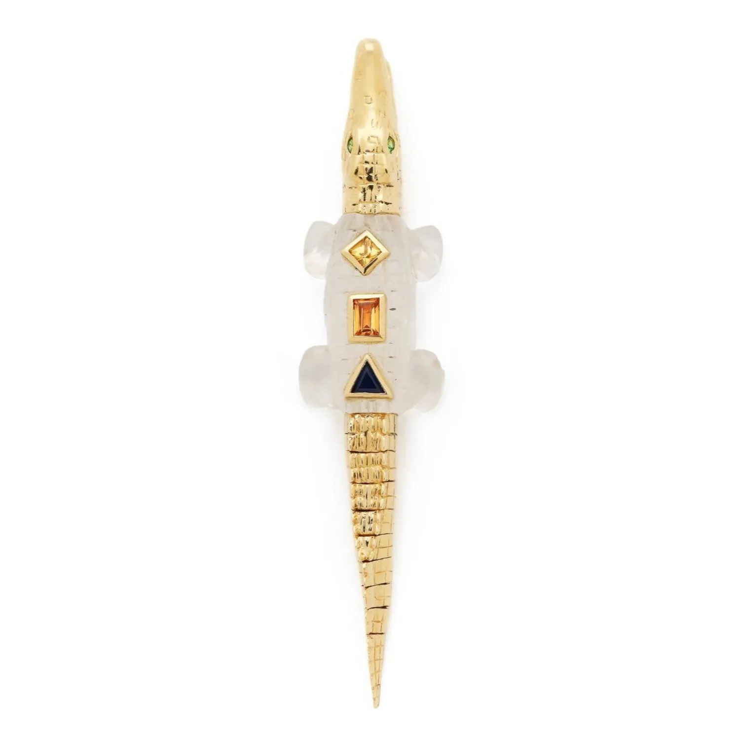 Bibi van der Velden Alligator Pop Art Bite Earring Cheap