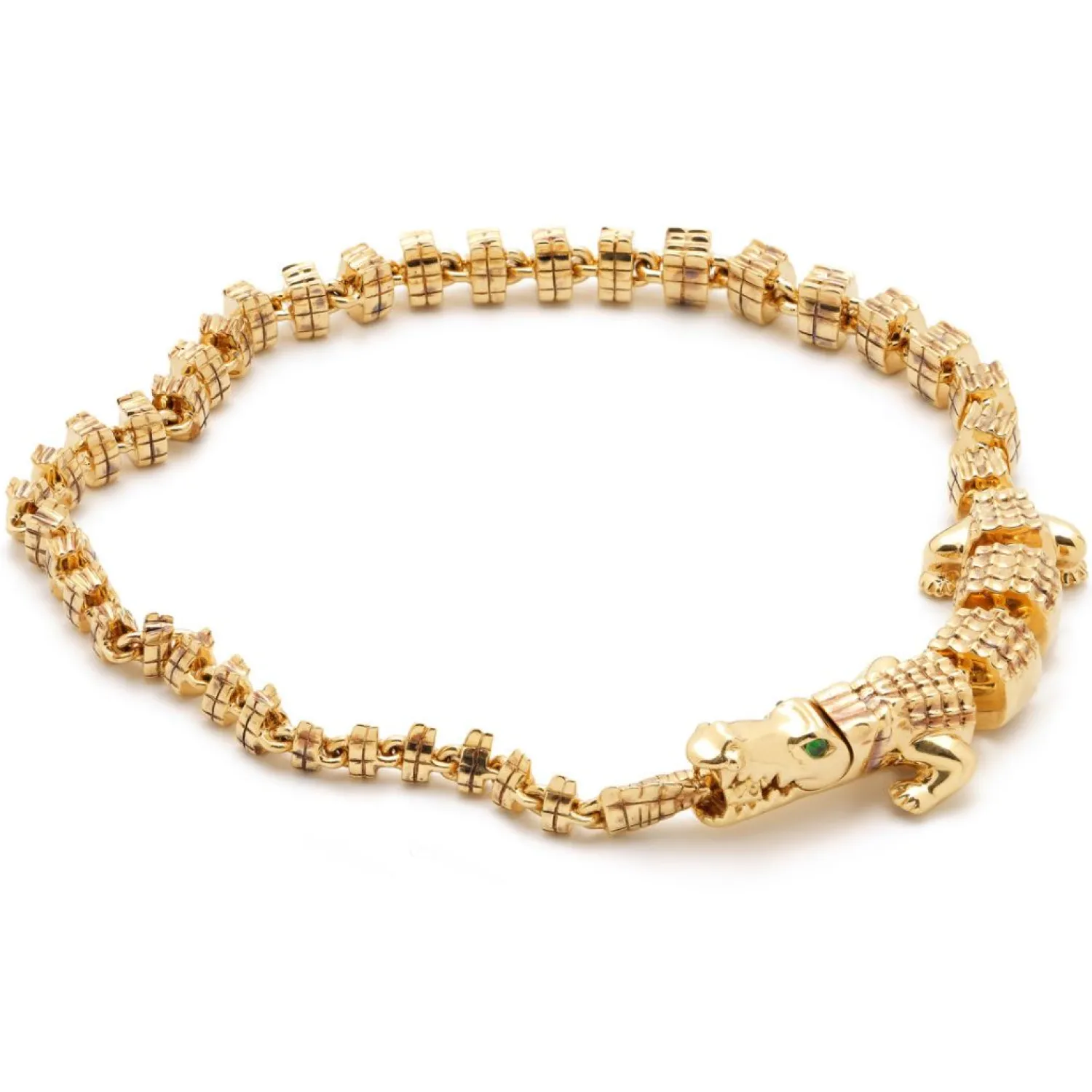 Bibi van der Velden Alligator Vertebrae Bracelet Outlet