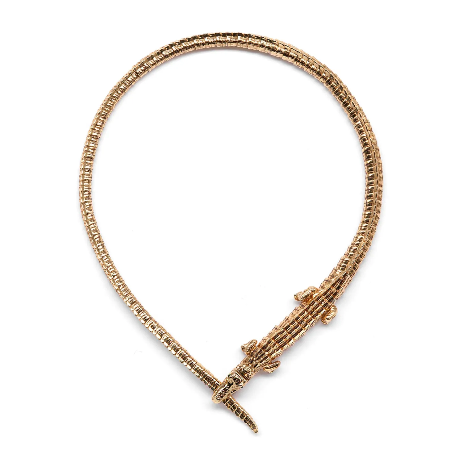 Bibi van der Velden Alligator Wrap Necklace Store
