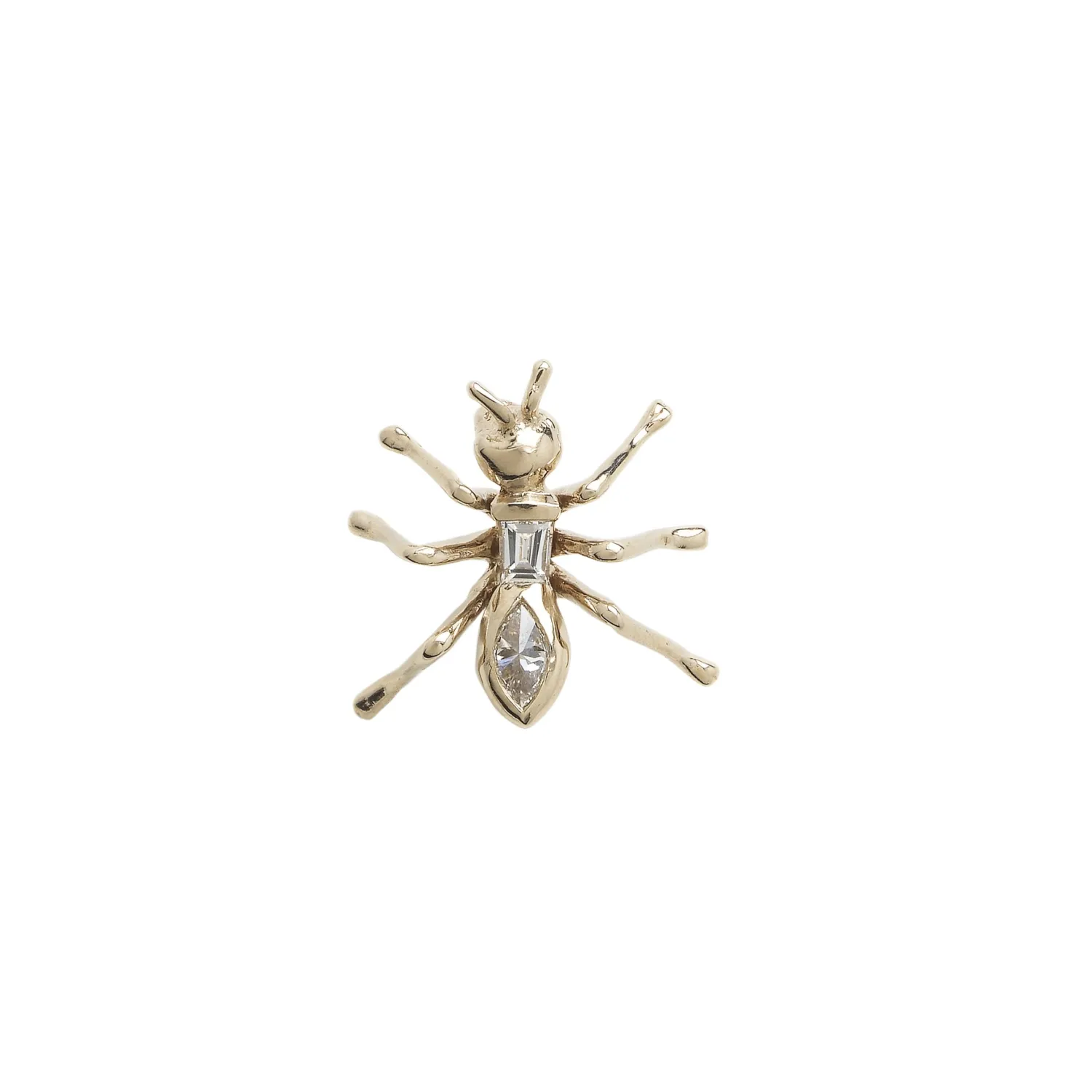 Bibi van der Velden Diamond Ant Stud Earring Cheap