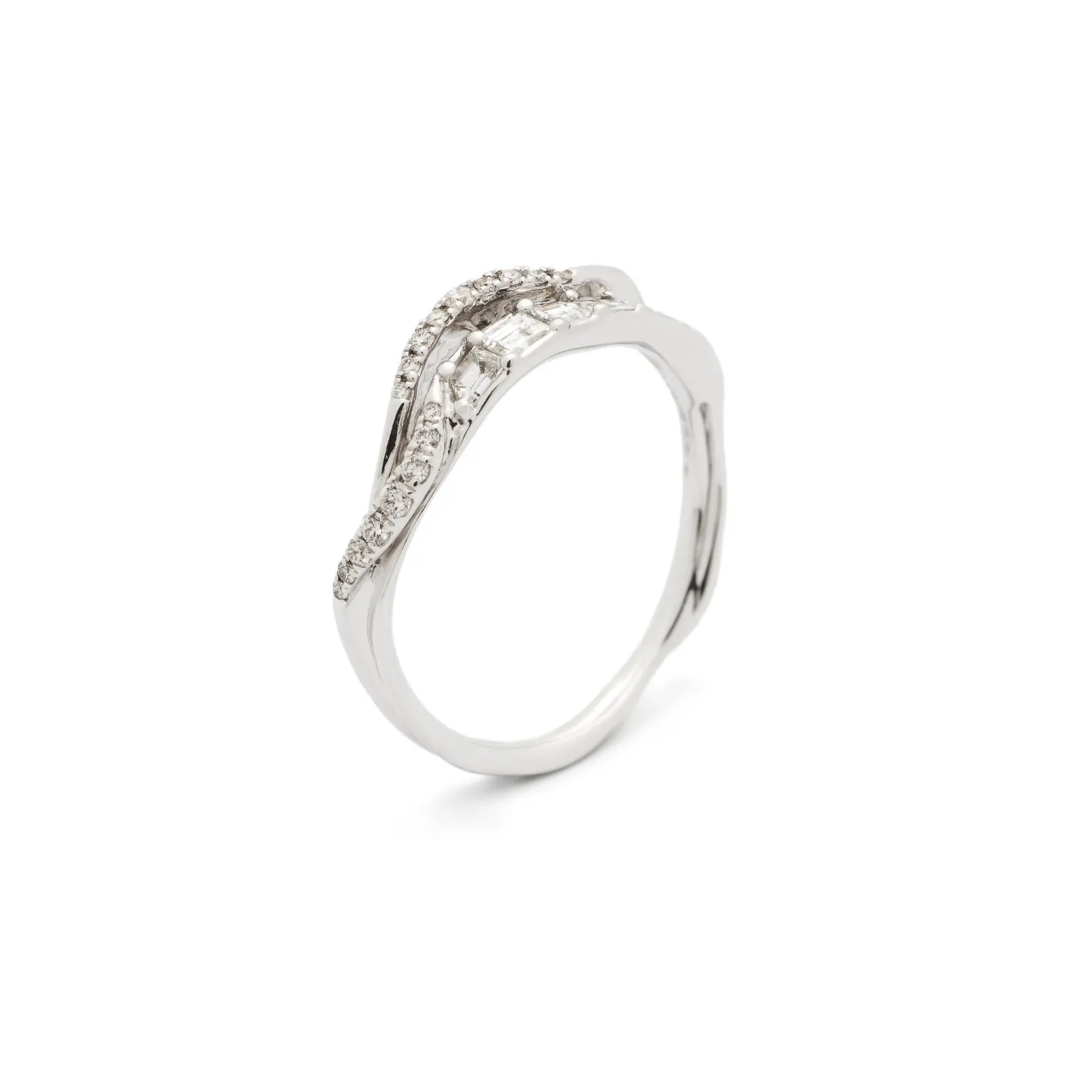 Bibi van der Velden Diamond Inhale Stackable Ring Hot