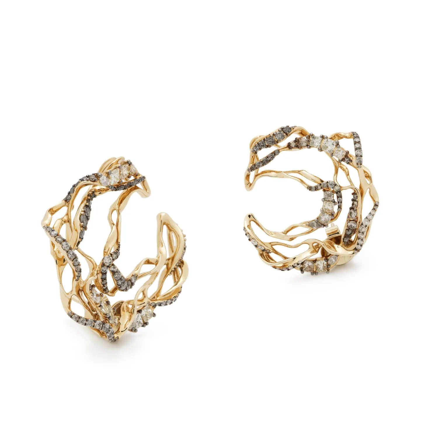 Bibi van der Velden Diamond Smoulder Ear Hangers Outlet