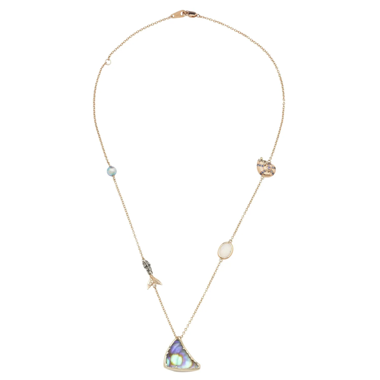 Bibi van der Velden Fin Component Necklace Store