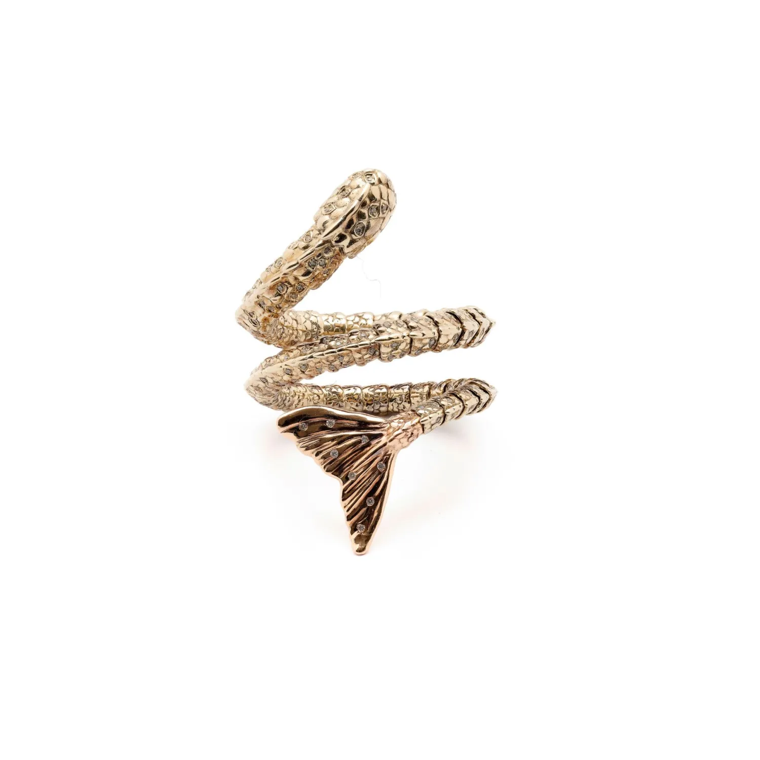 Bibi van der Velden Meandering Mermaid Tail Ring New
