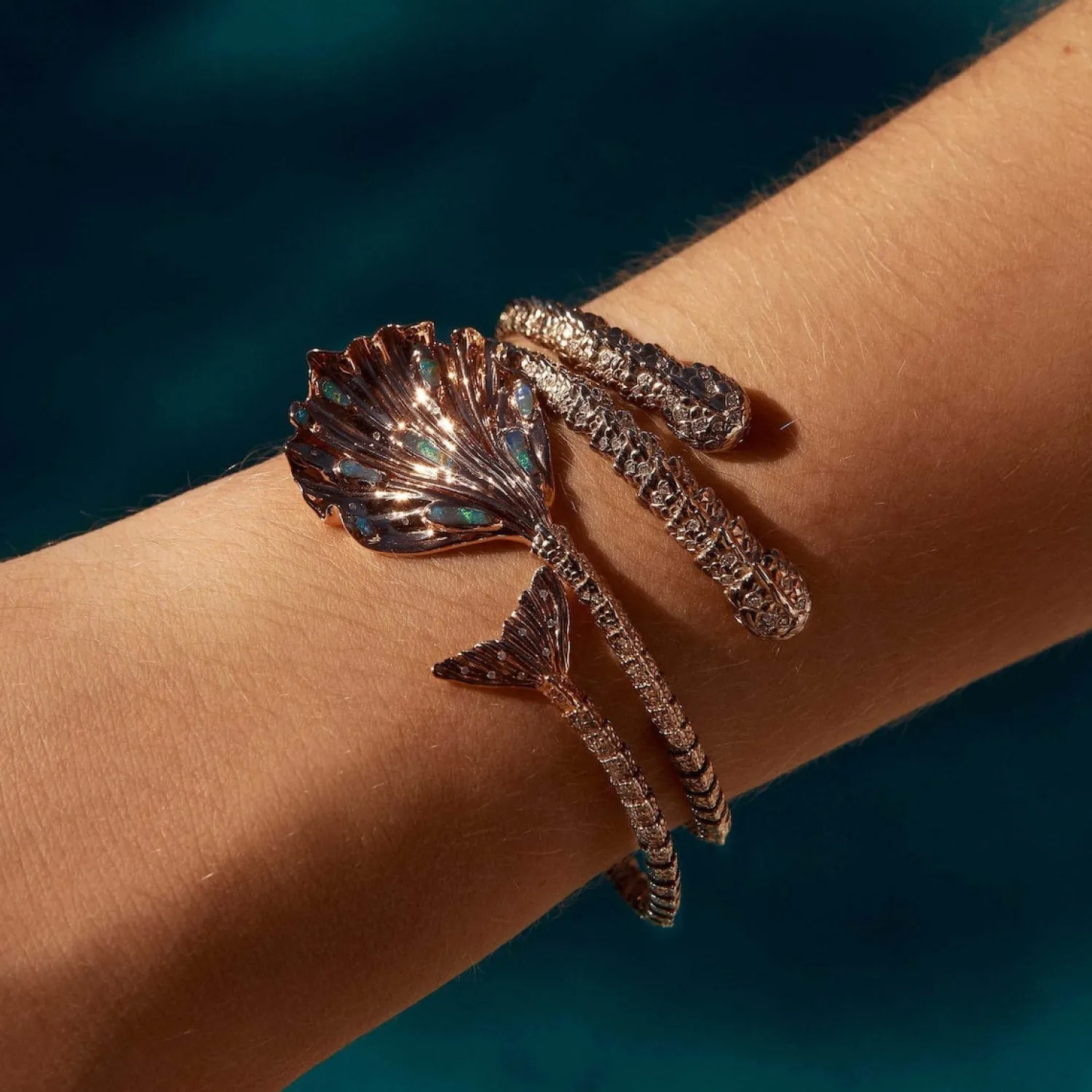 Bibi van der Velden Meandering Siren Tail Bangle Outlet