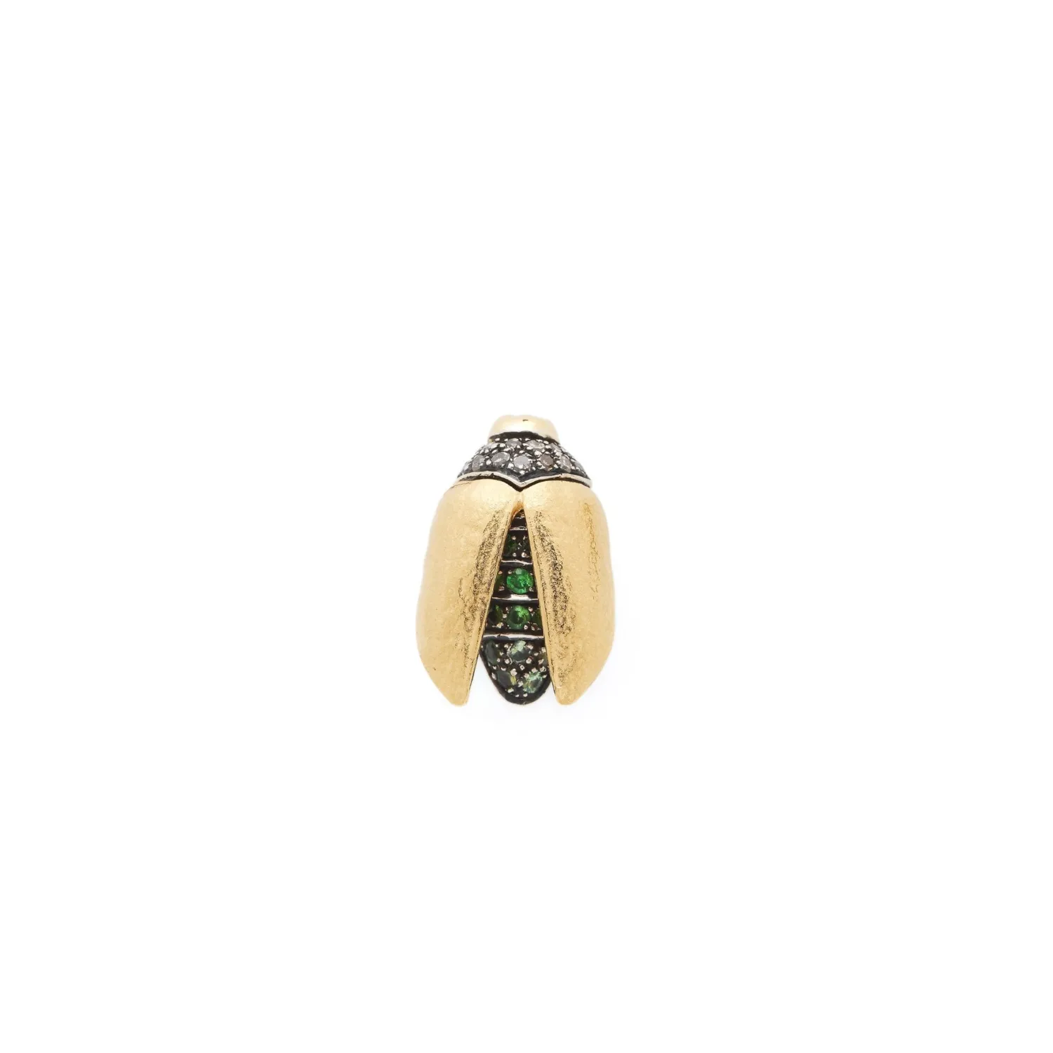 Bibi van der Velden Mini Scarab Gold Fly Wing Stud Outlet