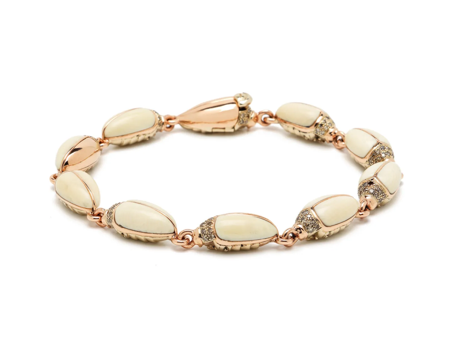 Bibi van der Velden Mini Scarab Mammoth Bracelet Clearance