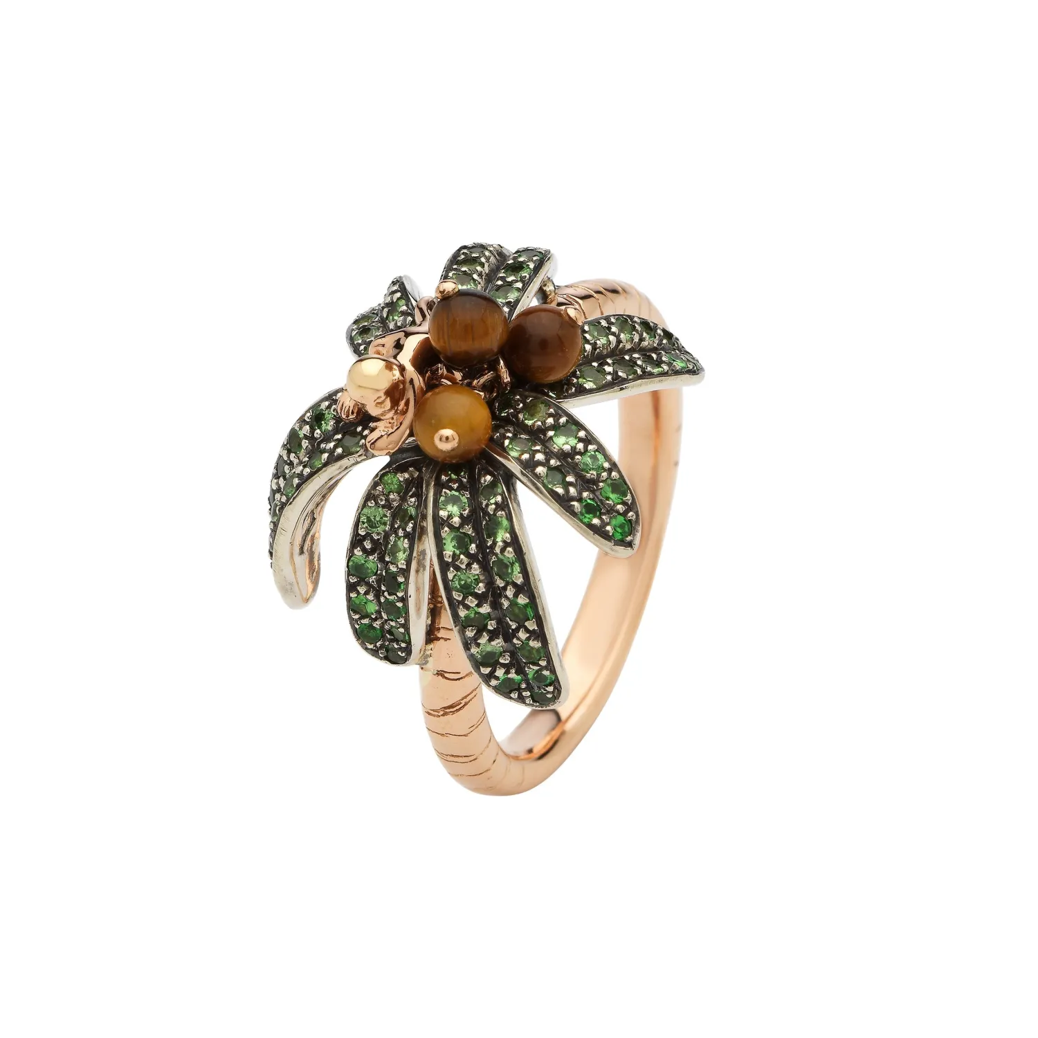Bibi van der Velden Monkey Palm Ring Hot