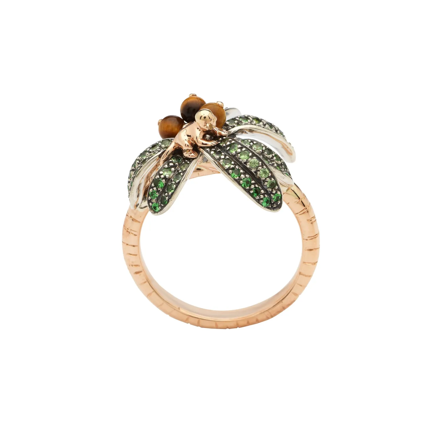 Bibi van der Velden Monkey Palm Ring Hot
