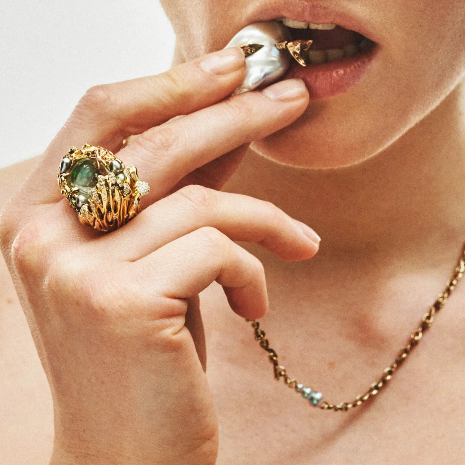 Bibi van der Velden Rock Pool Ring Shop