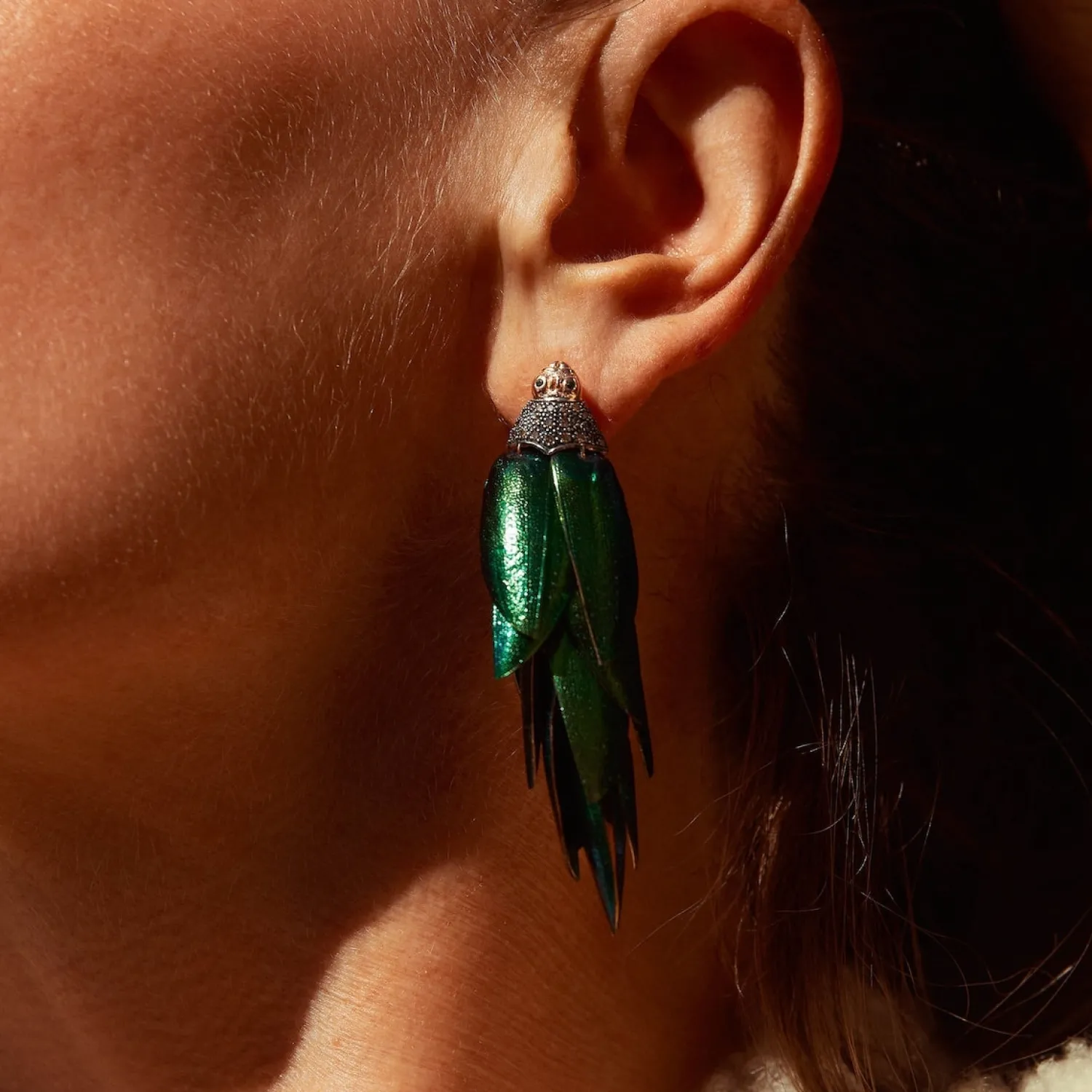 Bibi van der Velden Scarab Bunch Earring Cheap