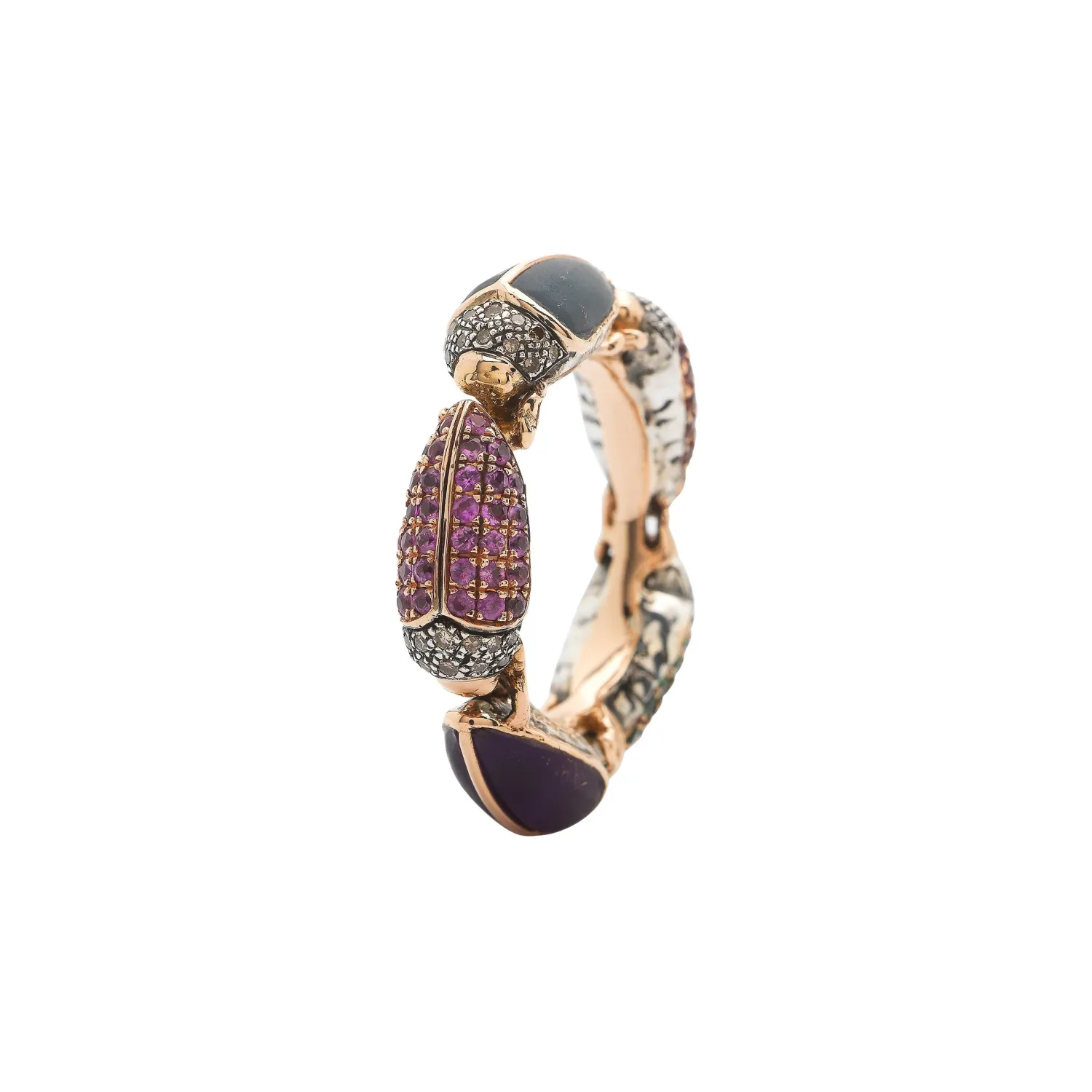 Bibi van der Velden Scarab Eternity Ring Sale