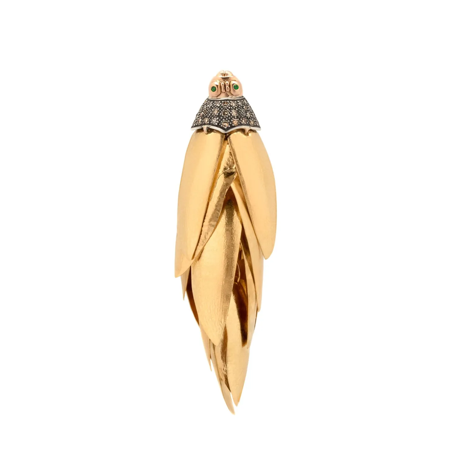 Bibi van der Velden Scarab Gold Bunch Earring Discount