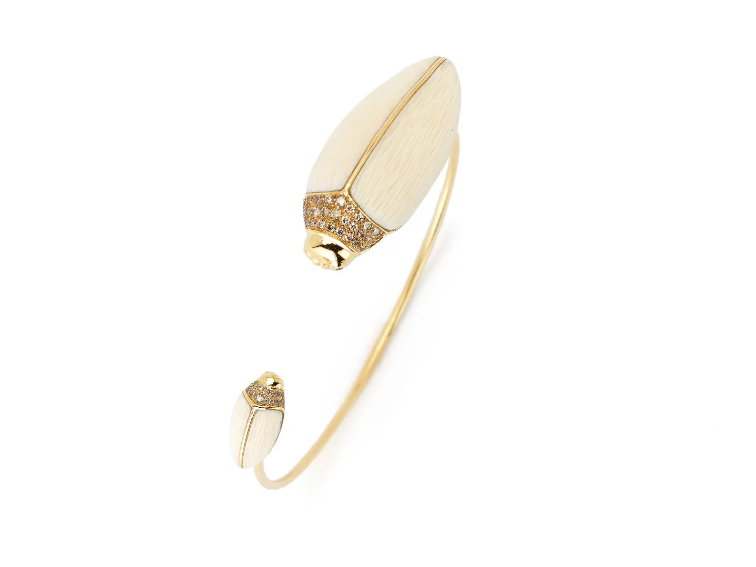 Bibi van der Velden Scarab Mammoth Bangle Clearance