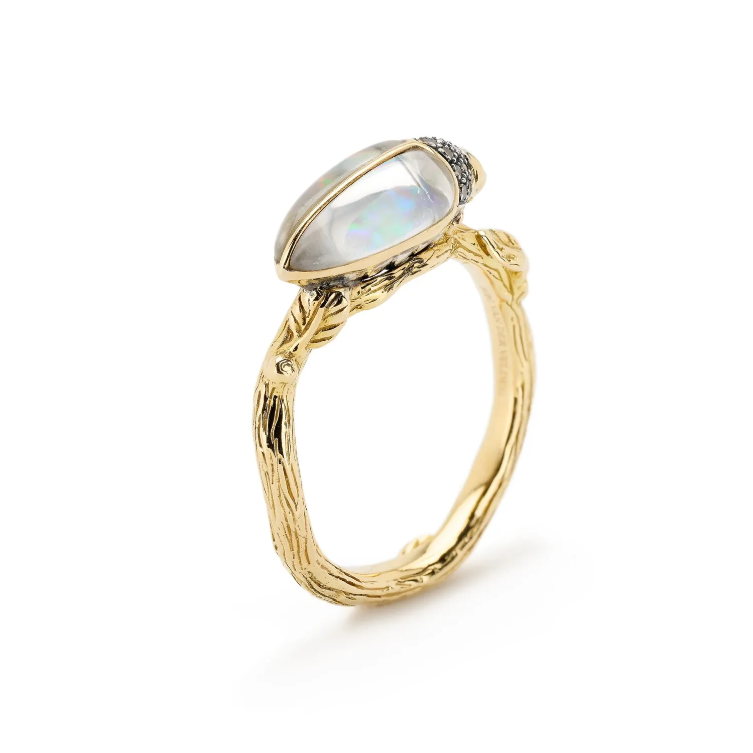 Bibi van der Velden Scarab Opal Stackable Ring Store