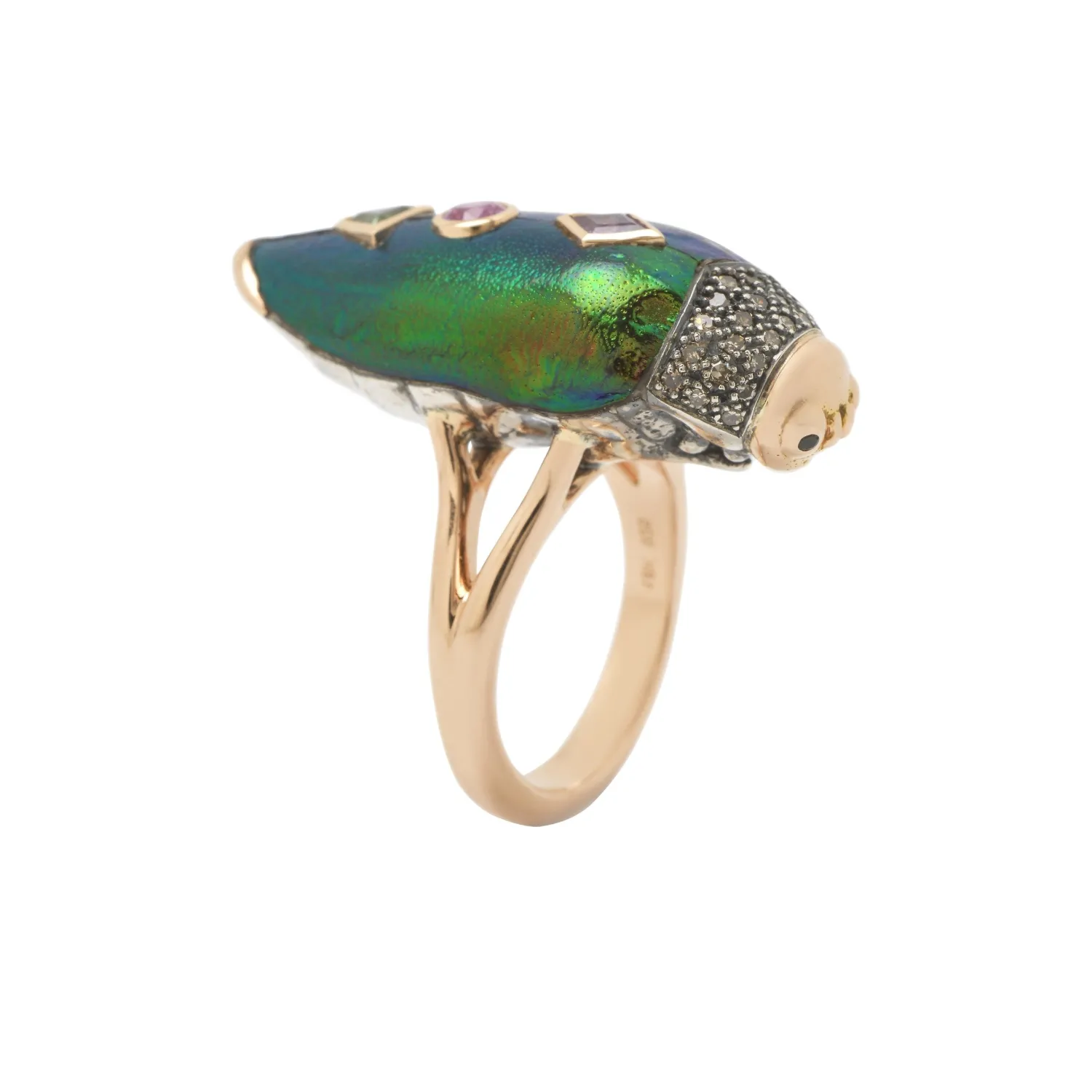 Bibi van der Velden Scarab Pop Art Ring Cheap