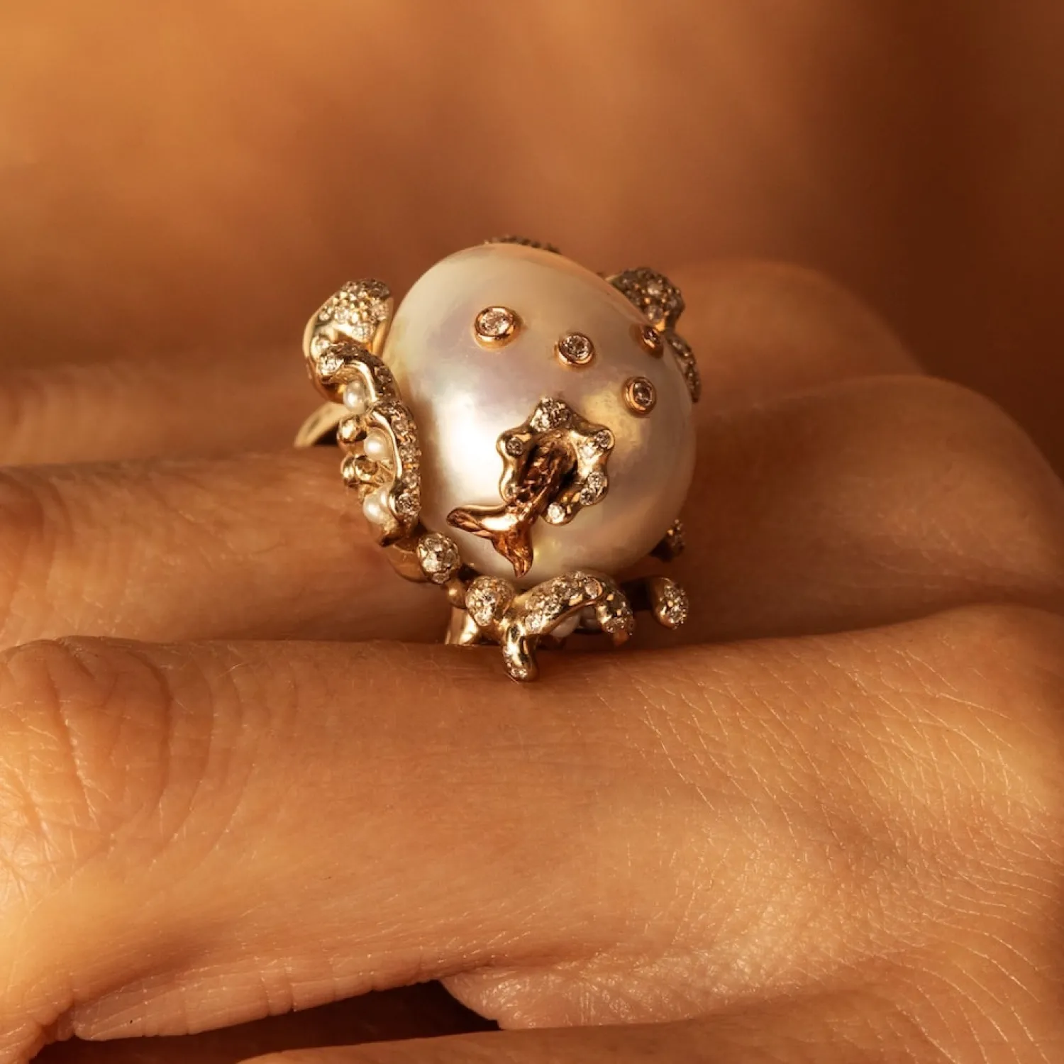 Bibi van der Velden Splash Ring Sale