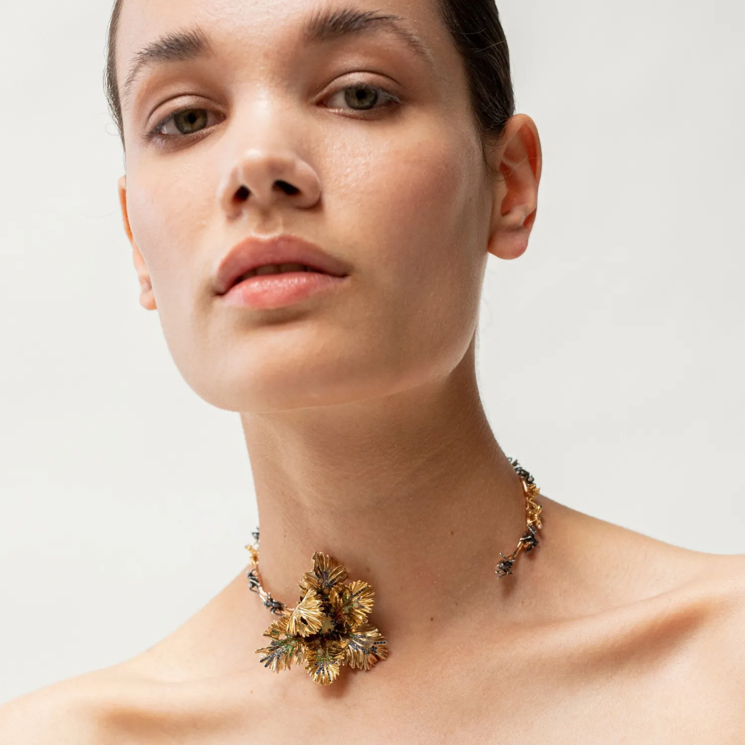 Bibi van der Velden Tulip And Ant Choker Cheap